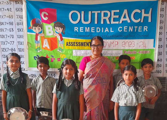 Outreach Remedial Center, Pollachi, Coimbatore, Tamilnadu